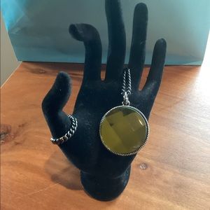 Glass Pendant Necklace